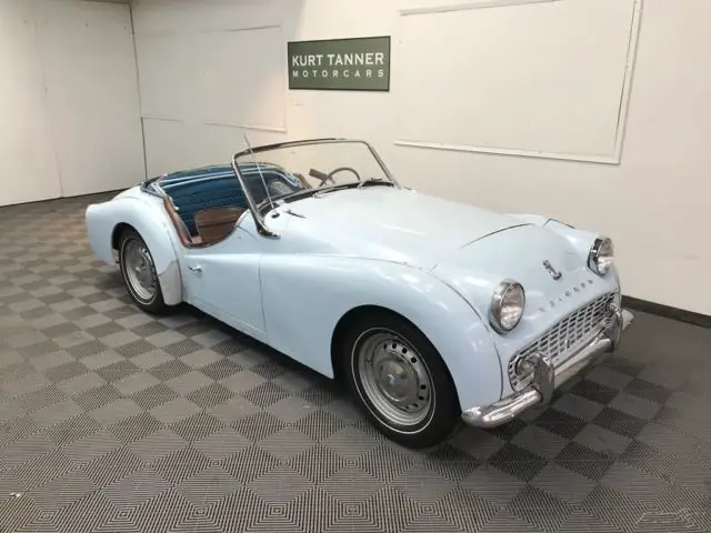 1959 triumph tr3a. preserved original car for easy improvement. 80,513 miles