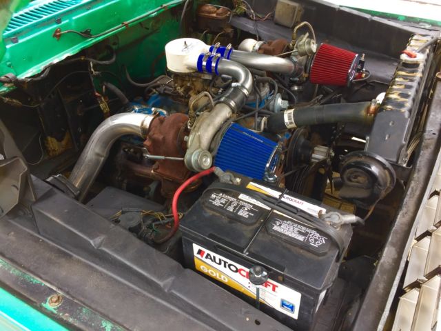 twin turbo v8 ford f100 custom stepside 88k original miles georgia dentside