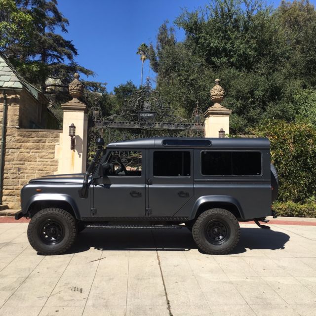 land rover defender 110 california smog certified and registered