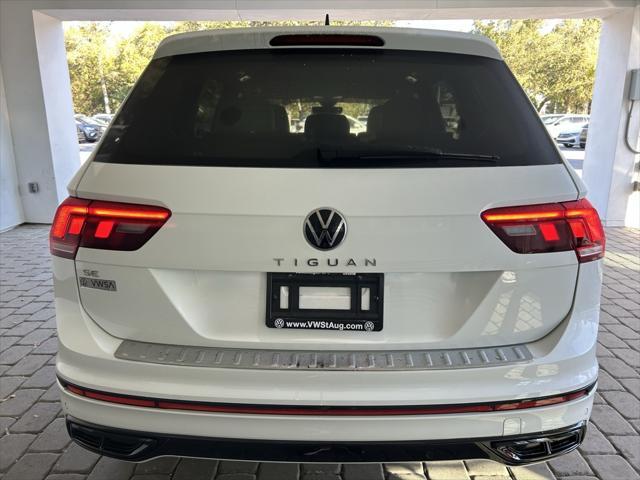 2023 volkswagen tiguan 2.0t se r-line black