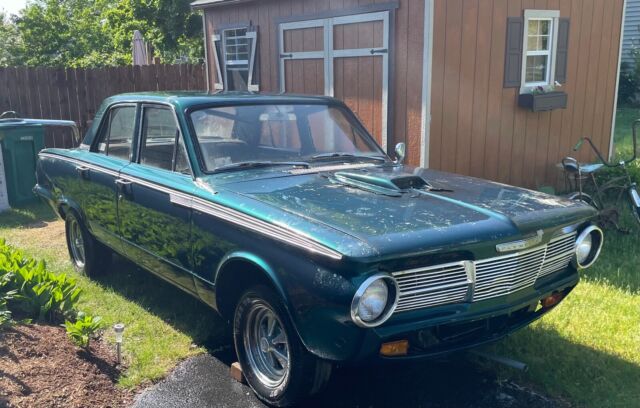 1965 plymouth valiant sedan green rwd automatic v200