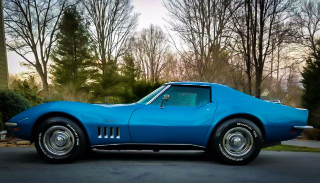 1969 chevrolet corvette l46 350/350 numbers matching 4 speed!
