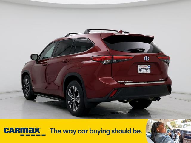 2020 toyota highlander hybrid xle