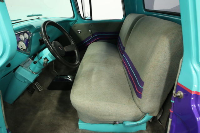 custom built 57, 350 v8, auto, ps, pb w/ 4 whl discs, a/c, frame off restoration