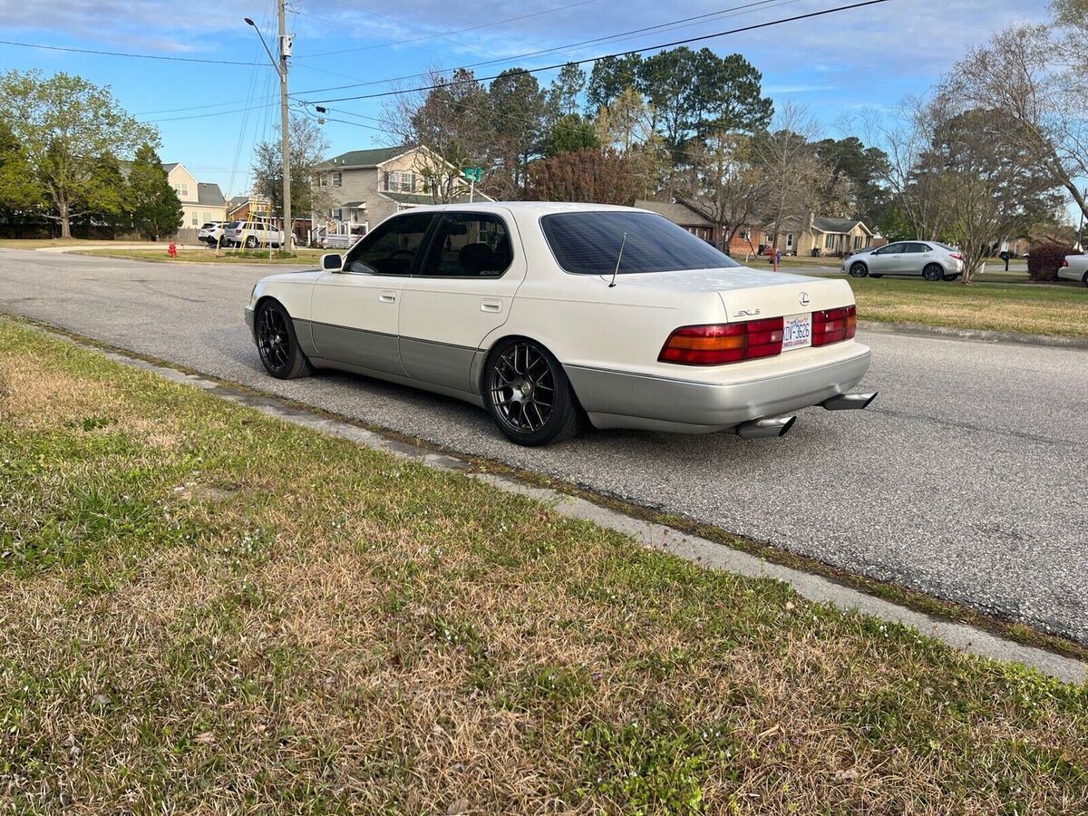 1993 lexus ls sedan white rwd automatic 400