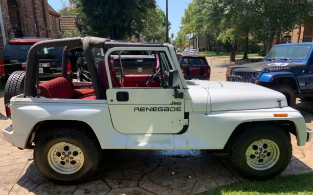 1992 jeep wrangler renegade, rare, dirt cheap! best price ever 4 a renegade!