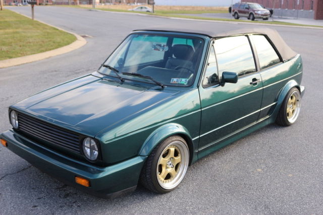 1989 volkswagen cabriolet