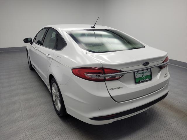2018 ford fusion se