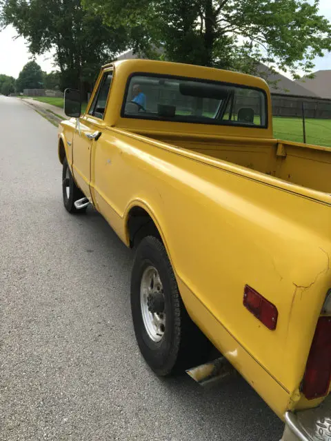 1969 chevy k20 4x4 runs and drive good! barn find!