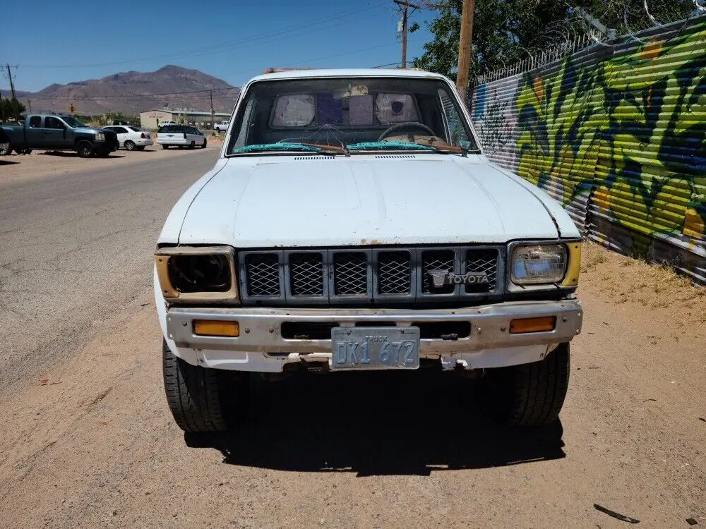 4x4 1983 pickup 4wd solid body project clean title 22r straight axle