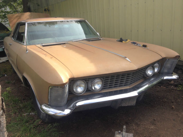 1963 buick riviera og paint/ patina 425 nailhead power everything great project