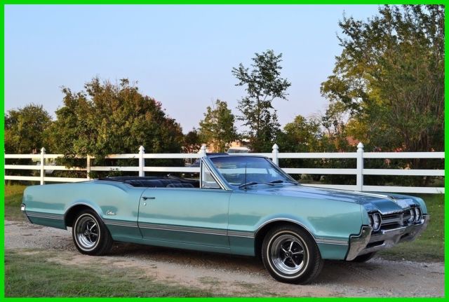 1966 oldsmobile cutlass f-85 convertible survivor, buckets, 38k miles, original