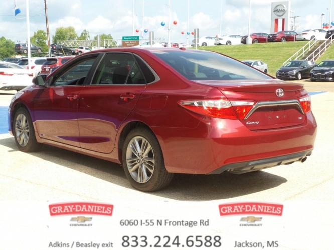 used 2016 toyota camry se jackson, ms 39211 for sale in jackson, mississippi
