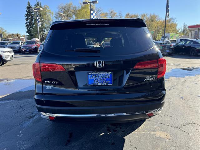 2017 honda pilot elite