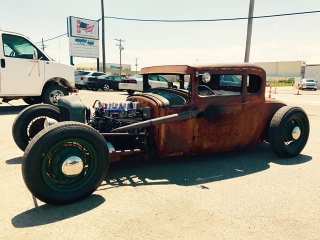 1931 ford model a coupe rat rod 302 efi