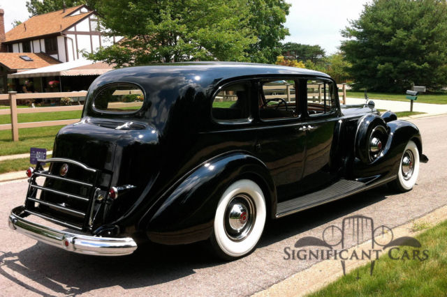 1939 packard 12 7 passenger sedan - spectacular car with known history!