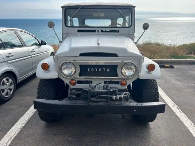 1964 toyota fj cruiser suv grey 4wd manual fj40