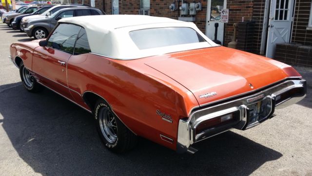 1972 buick skylark custom convertible 2-door 5.7l