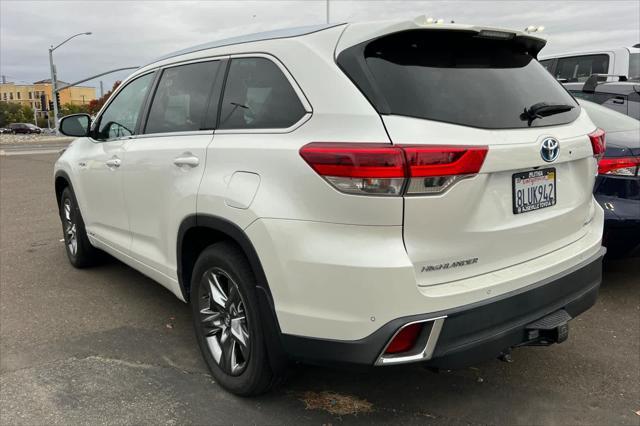 2019 toyota highlander hybrid platinum