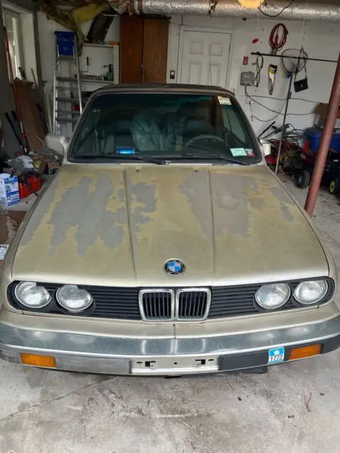 1987 bmw 3-series convertible brown rwd automatic i automatic