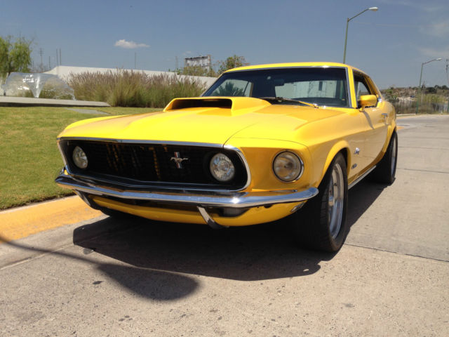 1969 ford mustang hardtop modified for drag racing - over 480hp
