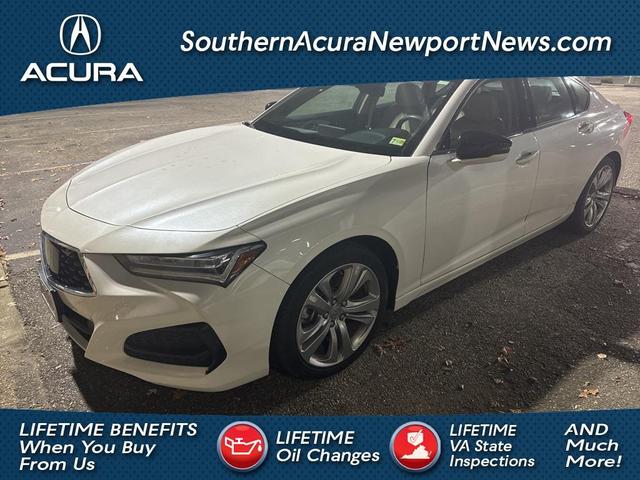 2021 acura tlx technology