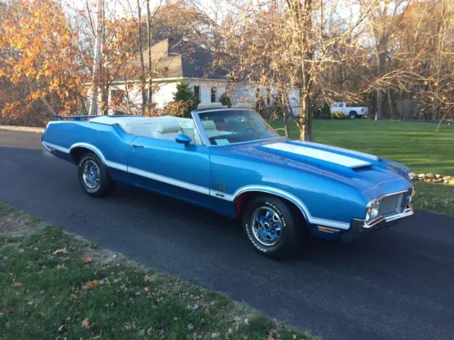 1970 oldsmobile cutlass 442 w30 convertible (clone)