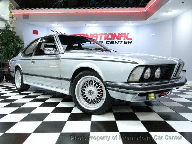 bmw 635csi e24 euro spec coupe bbs wheels spoiler alpina dog leg 5-speed classic