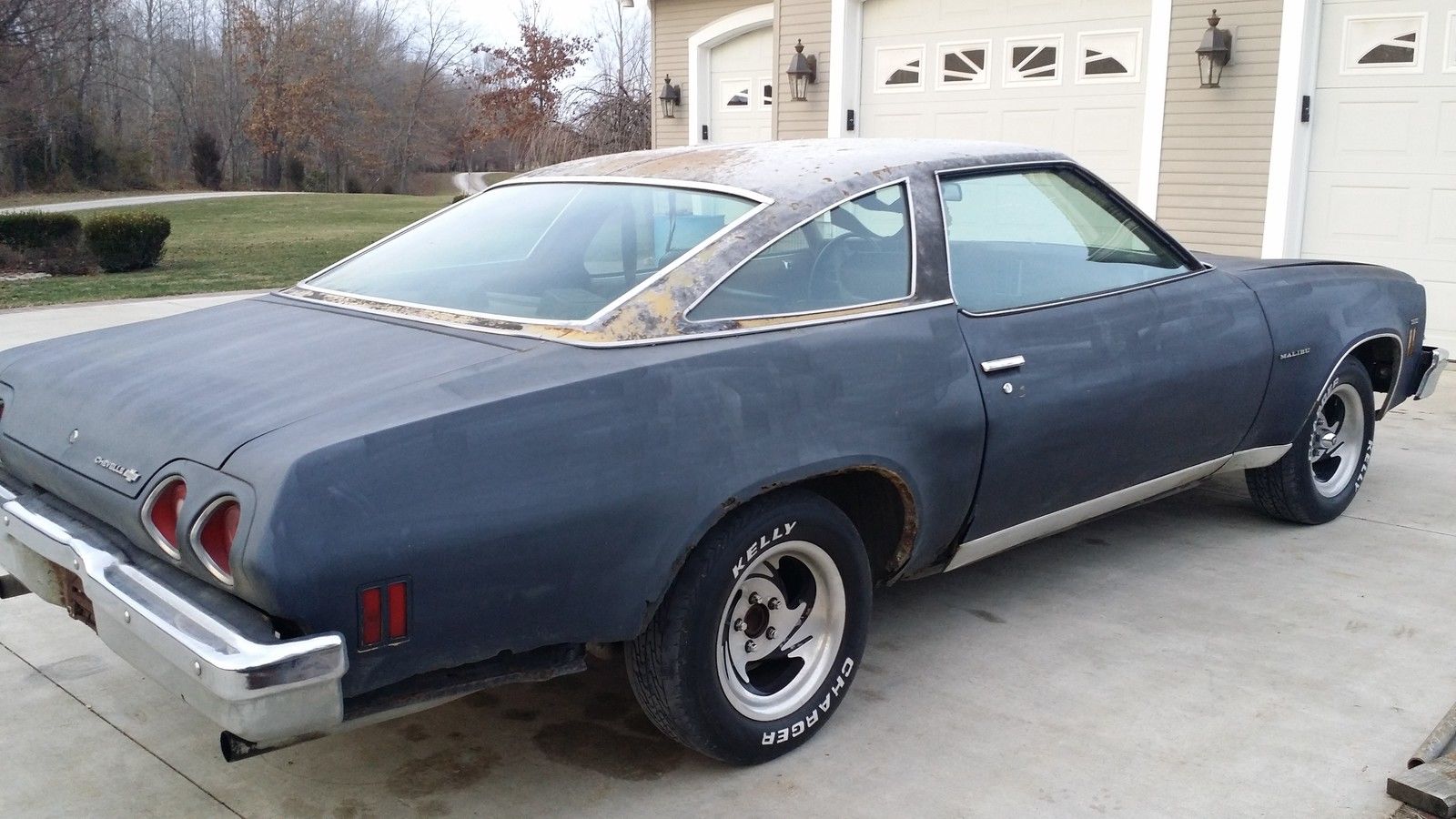 1973 chevrolet malibu base coupe 2-door 5.7l