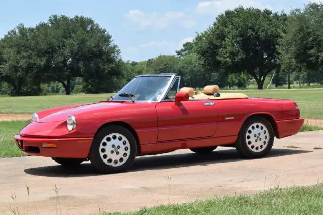 1992 alpha romeo veloce spider