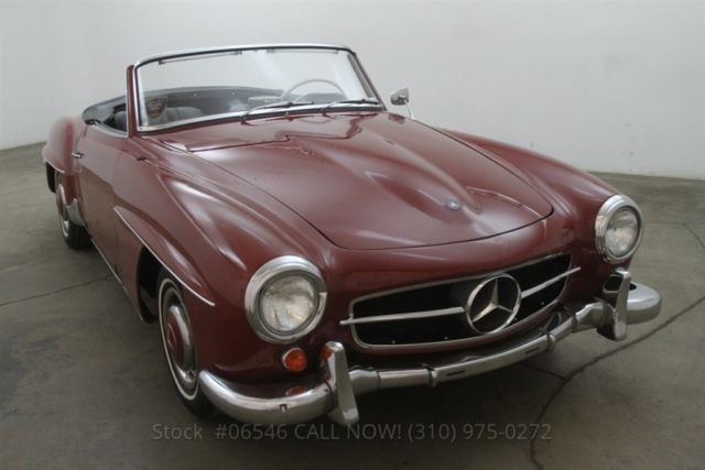 56 mercedes benz 190sl 4 speed manual dual weber carburetors matching hubcaps