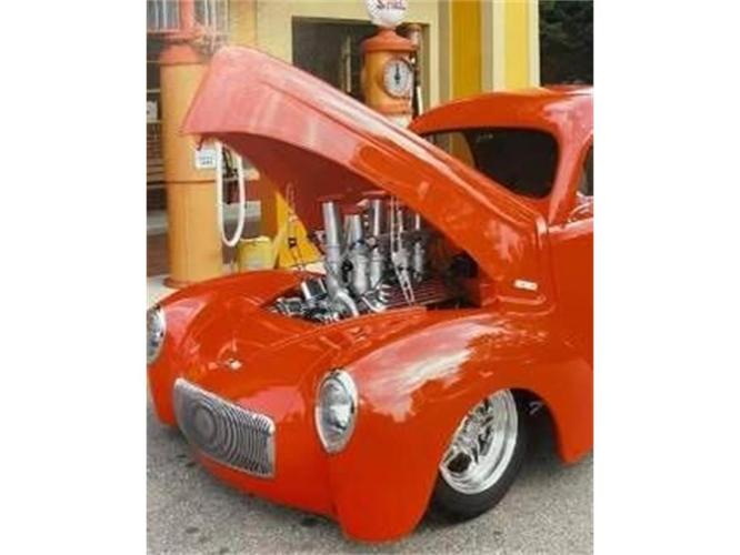1941 willys coupe in cadillac, michigan