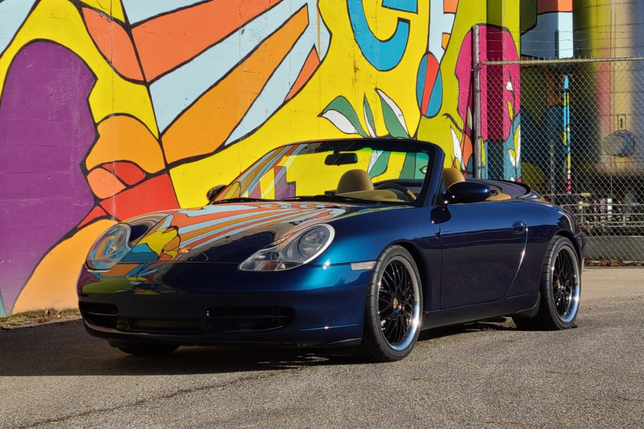 2000 porsche 911 carrera cabriolet 6-speed