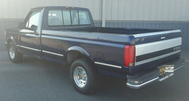 94 f150 4.9l i6 manual trans! no reserve! bulletproof motor! 8ft bed! shop truck