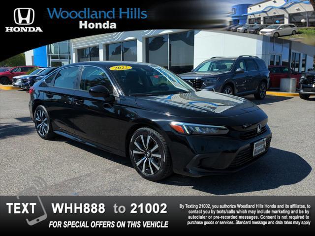 2022 honda civic ex