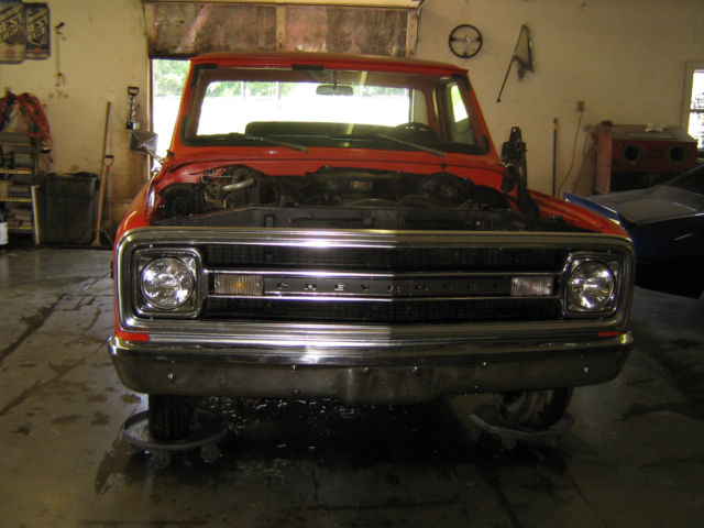 1969 chevy shortbed pickup truck