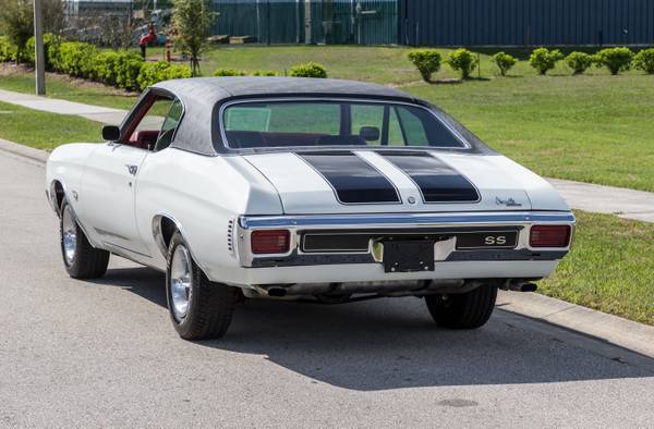 1970 chevrolet chevelle true ss - 396 v8 - original build sheet - cold ac