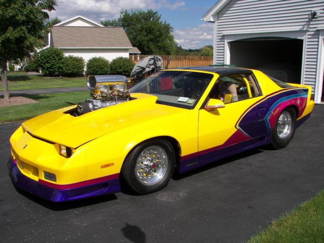 1985 prostreet camaro blown 355ci