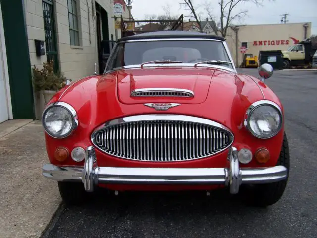 austin healey 3000 mkiii bj8 colorado red