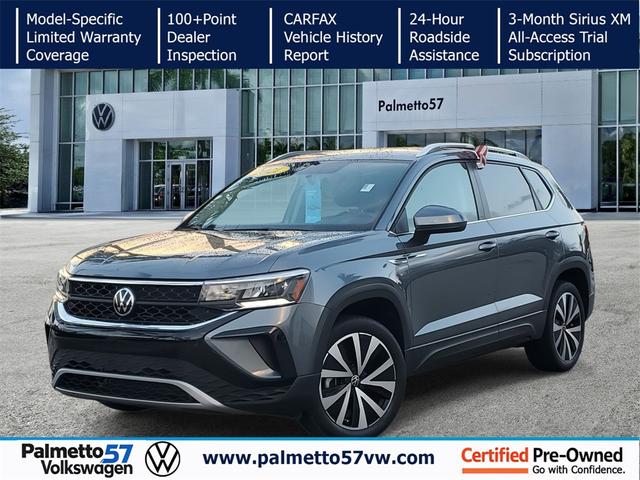 2022 volkswagen taos 1.5t se