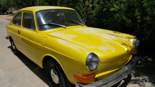 1972 volkswagen fast back, type iii fuel injected automatic