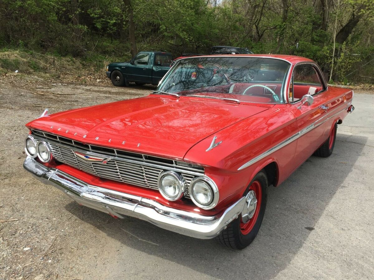 1961 chevrolet impala bubble top 2dr sport coupe hot street rat rod chevy v8