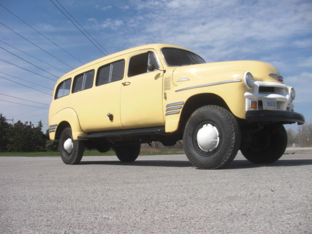 1954 chevrolet suburban coleman 4x4