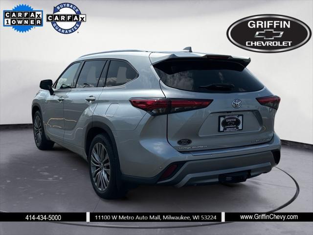 2021 toyota highlander platinum