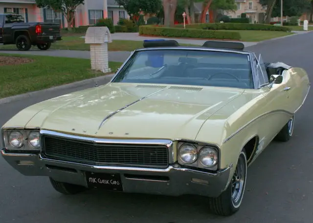sporty original survivor -1968 buick skylark custom convertible - 127k miles