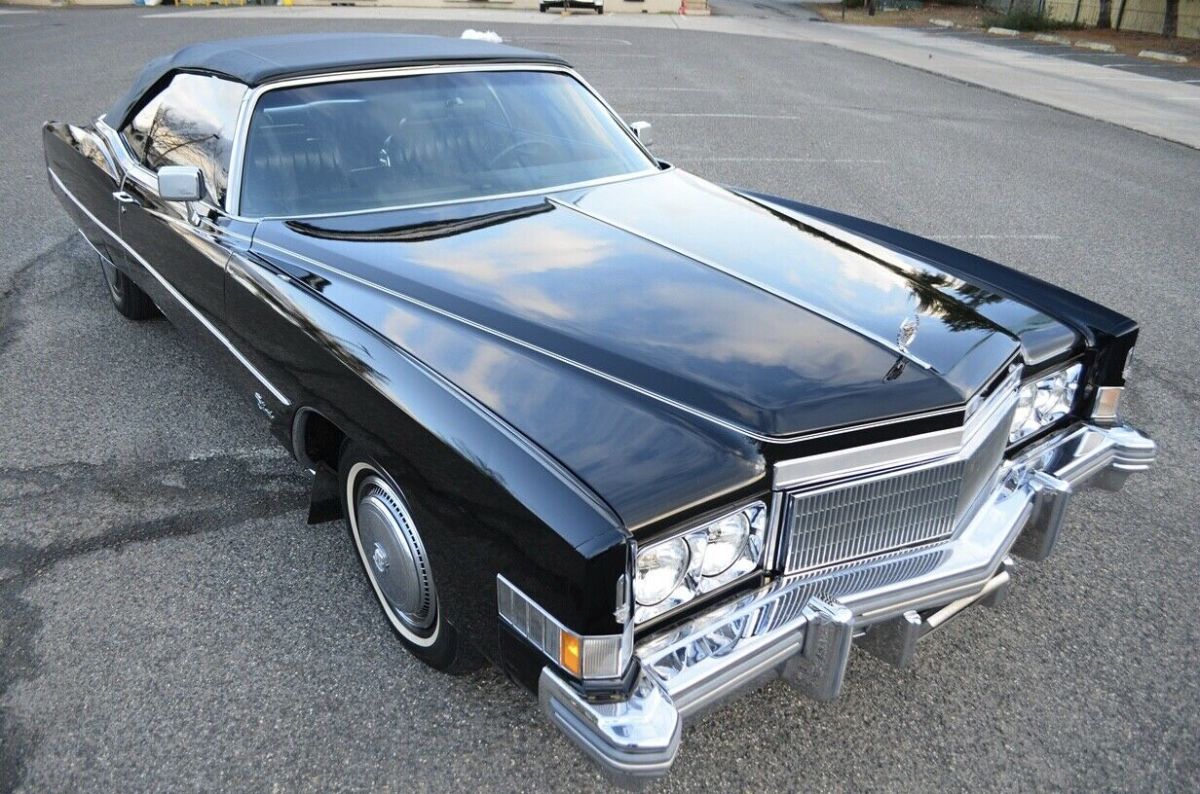 1974 cadillac eldorado convertible * no reserve * turn key cruiser *