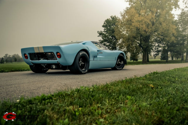 1965 gt40 mk1 superformance - rhd sill shifter- 608mi -gulf blue $200k+ invested
