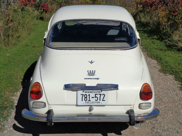 1968 saab 96 deluxe v4 runs and drives~ no reserve!