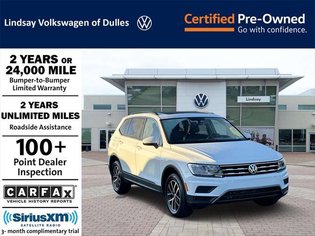 2021 volkswagen tiguan 2.0t se 4motion
