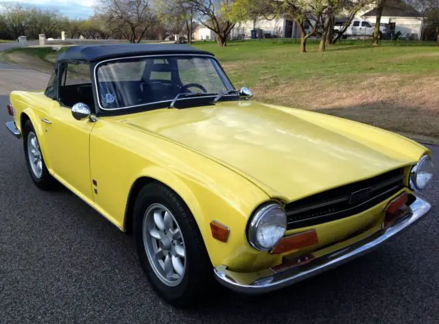 1974 triumph tr 6 show quality restoration with upgrades and enhancements